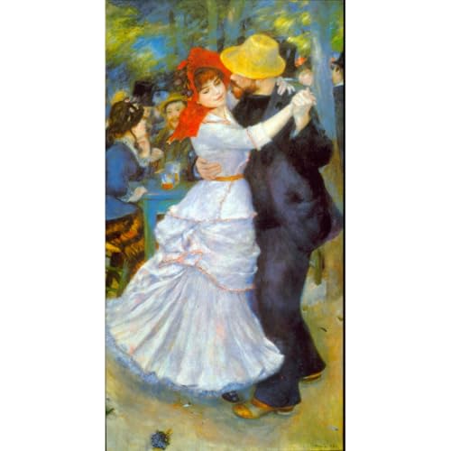 Affiche Renoir Dance at Bougival pour habiller un grand mur vide 76x101cm