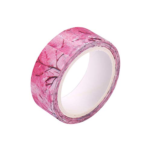 Decorativa Masking Paper Tape Gift Set para Scrapbooking DIY Decoração Gift Embalagem Cada Rolo 5m