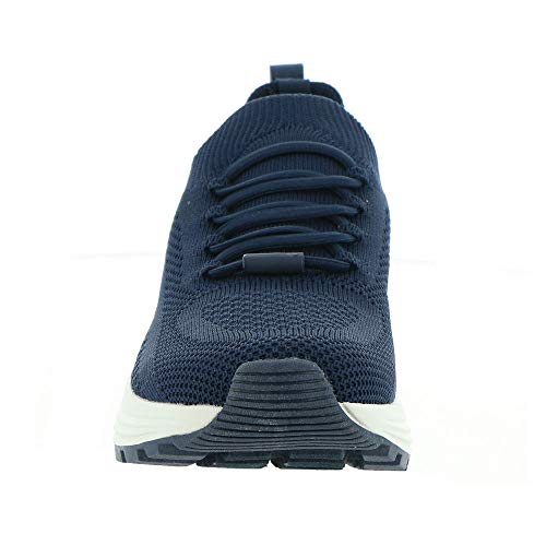 Skechers Skechers womens Bobs Sparrow 2.0- Allegiance Crew, Navy Engineered Knit, 10