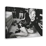 @ Poster (17) Leinwand-Poster, Wandkunst, Dekordruck, Bild Gemälde für Wohnzimmer, Schlafzimmer, Dekoration, Rahmen-Stil, 30 x 45 cm