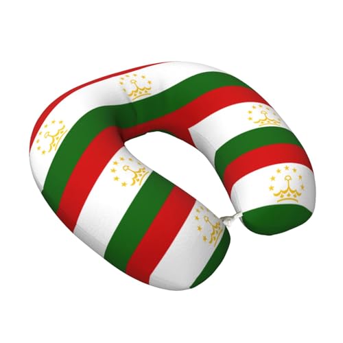 Almohada de viaje de poliéster tamaño único negra miniatura 2