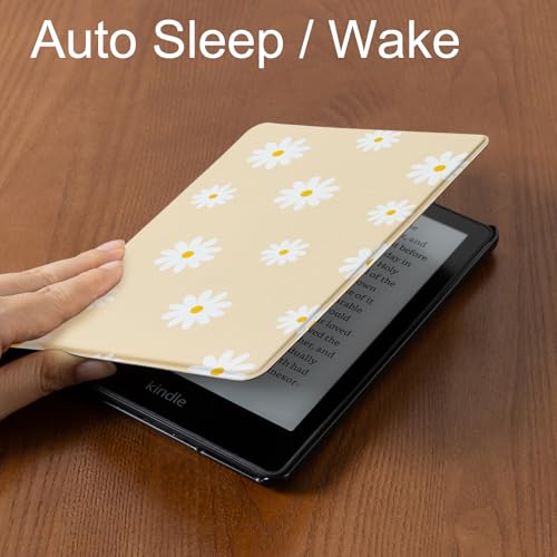 Image of CoBak Case for 7 inch E-Readers - All New PU Leather Cover with Auto Sleep Wake Feature for E-Readers 2024 Released