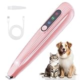 ペット用バリカン 犬用 猫用バリカン LEDライト付き USB-C充電 Ｒ形鈍角刃 足裏 耳裏 顔周り お尻周り 肉球 部分カット自宅トリミング 小型 軽量 低騒音 低振動 コードレス 初心者でも使える 日本語の説明書付き