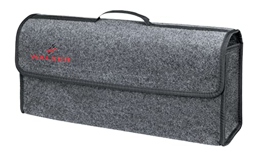 Walser Borsa Bagagliaio Toolbag Taglia XXL, organizzatore Bagagliaio in Feltro agugliato, Borsa per Auto 57x21x16 cm Grigio