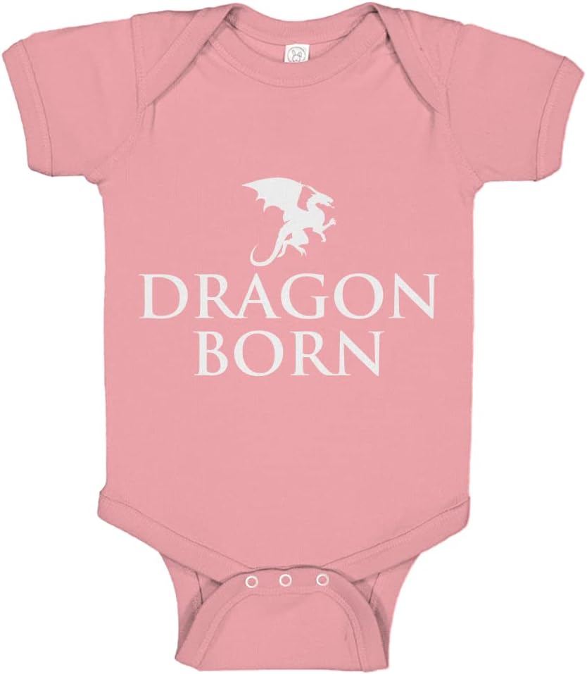 Indica Plateau Baby Romper Dragonborn 100% Cotton Infant Bodysuit