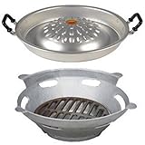 Thai Korean Japanese Style BBQ Grill Steak Hot Pan + Stove Set Kitchen Ware Family Day