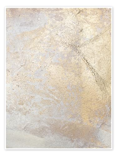 Gold Fusion VI Poster av Julia Contacessi 13 x 18 cm Beige Tavlor Väggdekoration