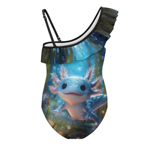 Image of Yzaoxia Girls Swimsuits One Piece Bathing Suit Sleeveless Gymnastics Swimwear for Kids 3-14Y