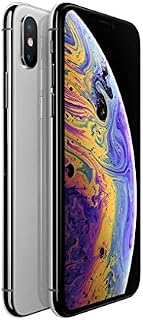 Apple iPhone XS, 64GB, Silver (Renewed)