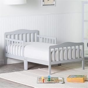 Toddler bed grey  urban country home decor