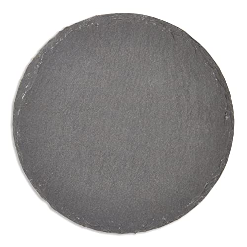 8 Pack Slate Drink Coasters With Holder For Coffee Table, Bar, Kitchen (Black Stone, 3.8 In) #TOP4