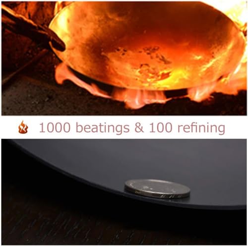 Wok de Hierro Fundido Forjado Manual 32 cm miniatura 5