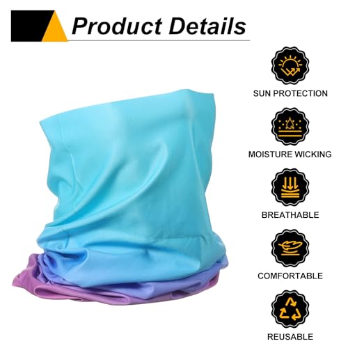 HARFINGTON Summer Cooling Neck Gaiter Sun Protection Face Mask Fishing Necks Gaiter Unisex for Cycling Outdoor Sports4