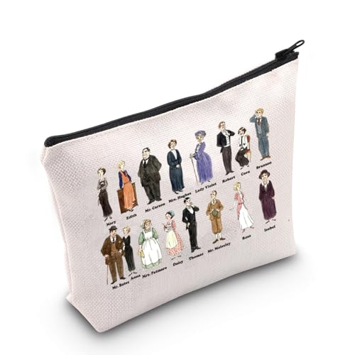 WCGXKO British TV Show Gift TV Show Character Makeup Bag TV Show Fans Gift For Women Travel Zipper Pouch (MaryEdith)