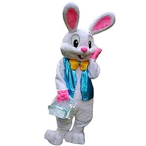 Deluxe plush mascot costume includes head with see through eye mesh, jumpsuit with attached mittens and foot covers Using a mascot to promote your business, team or event is a smart and innovative way to get noticed .Default size L item can fit 5'2"(...