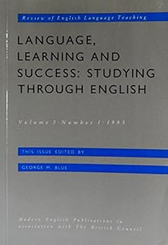 Paperback Language, learning, and success: Studying through English (Developments in ELT) Book