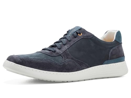 Samuel Hubbard Mens Featherlight Napa Sneakers Dark Navy Nubuck 10 D - Medium