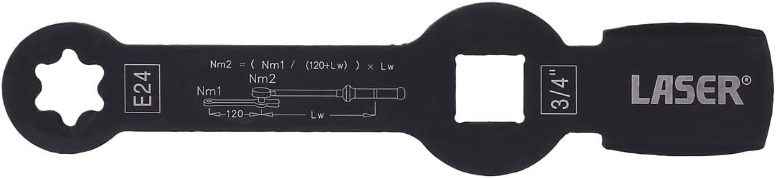Laser 8343 Brake Caliper Wrench E24 - HGV