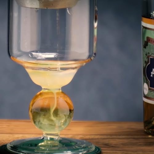 Absinth ALANDIA Verte Édition Barrique | 15 Monate fassgelagert im frz. Eichenfass | Komplex im Geschmack | 65% Vol. | (1x 0,5 l)