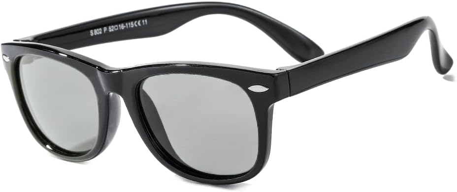 Flexible Kids Sunglasses Polarized Sun Glasses Girls Boys Shades UV400 Protection Eyewear for Age 2-8