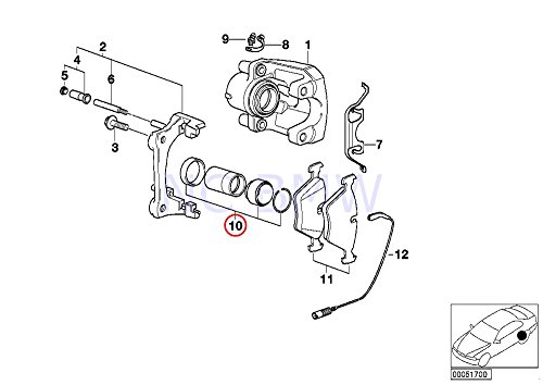 BMW Genuine Repair Set Brake Caliper