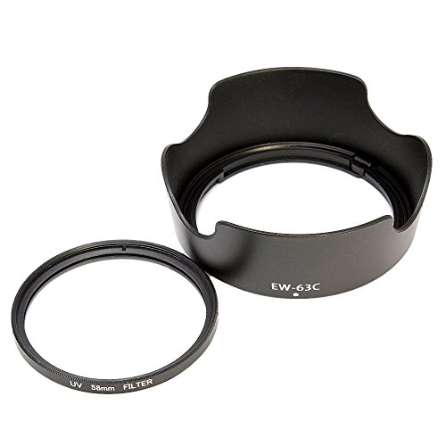 Amazon | F-Foto Canon キヤノン レンズフード EW-63C 互換