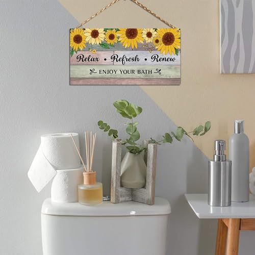 Image of Chaka Chaundh - Kitchen Plaque Quotes Wall Hanging Decor - Restaurant Quotes Sign Board Decor - Dining Quotes Sign Wall Plates Decor Items - Set of 3 (Relax- Refresh-Renew-Set)