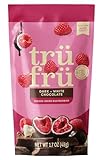 Tru Fru Freeze-Dried Raspberries in Dark & White Chocolate, 1.7 Ounce Bag