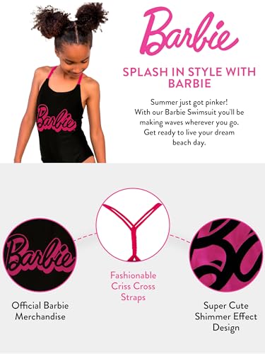 Barbie Swimsuit for Girls I Girl Bathing Suit I Official Merchandise3