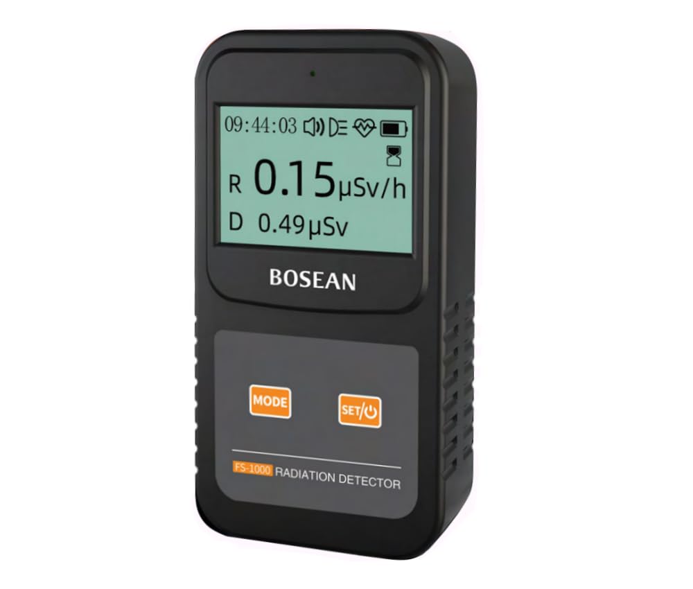 Geigerzähler Radiation Detector Strahlungsmessgerät mit PC-Software, erfasst Röntgen- Beta- Gamma- Strahlung (FS1000)