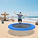Trampoline Pad 8FT 10FT 12FT 14FT 15FT 16FT Trampoline Replacement Safety Pad, Waterproof, Tear-Resistant, Sun-Resistant Safety Spring Cover Round Frame Pad, Trampoline Pad Replacement (8FT Blue)