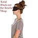 Sleep Mask: Luxury 3D Contoured, Total Blackout, Eye Mask for Deep Relaxing Sleep. Includes Earplugs and a Premium Gift/Travel Pouch. Best Blindfold for Shift Work, Migraines and Meditation.
