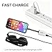 VISIONhmd USB C AR Glasses Adapter - Power & Play, 100W Fast Charging, 8K 60Hz/4K 120Hz, Compatible with Steam Deck, ROG Ally, Switch, i-Phone 15/16/17, Android Phones (White)