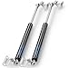 ARANA 15-Inch Universal Lift Supports Struts/Gas Spring Prop Force 300N/65LB Per Shock for Bed Platform/Floor Hatch/Outdoor Bench/Trash Bin//Cabinet/Tool Box/Truck Canopy Cover Lid Door, 2 Pcs