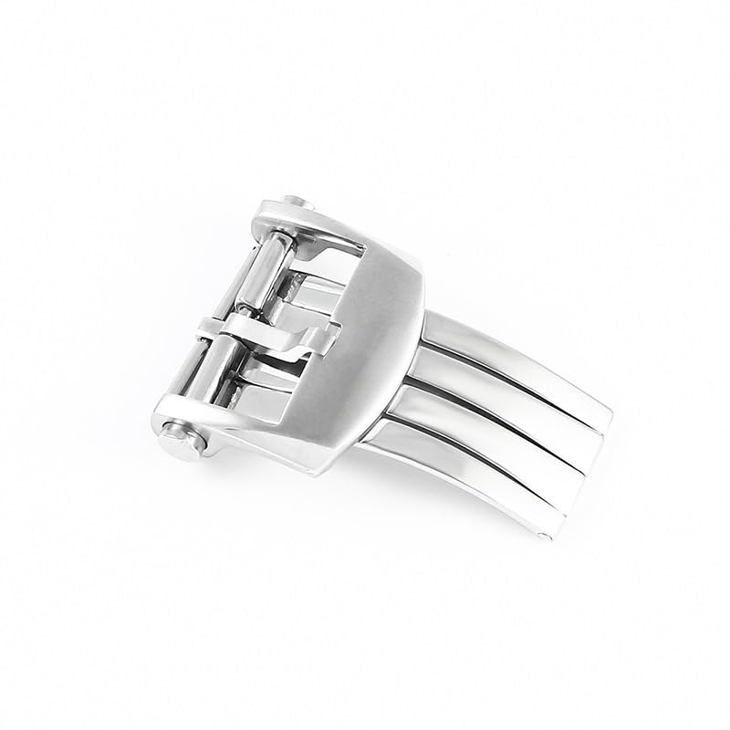 Hebilla plegable de acero inoxidable para accesorios de correa de reloj de repuesto 3