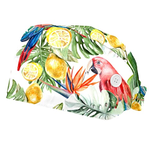 Casquettes de travail ajustables avec bandeau absorbant anti-transpiration lot de 2
