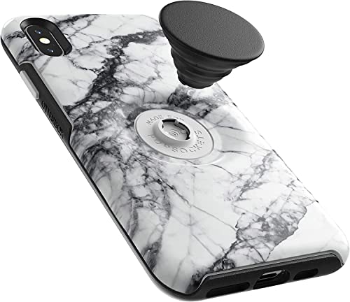 OtterBox + Pop SYMMETRY SERIES Case for iPhone X / iPhone XS - White Marble by OtterBox - Used condition - Image 4