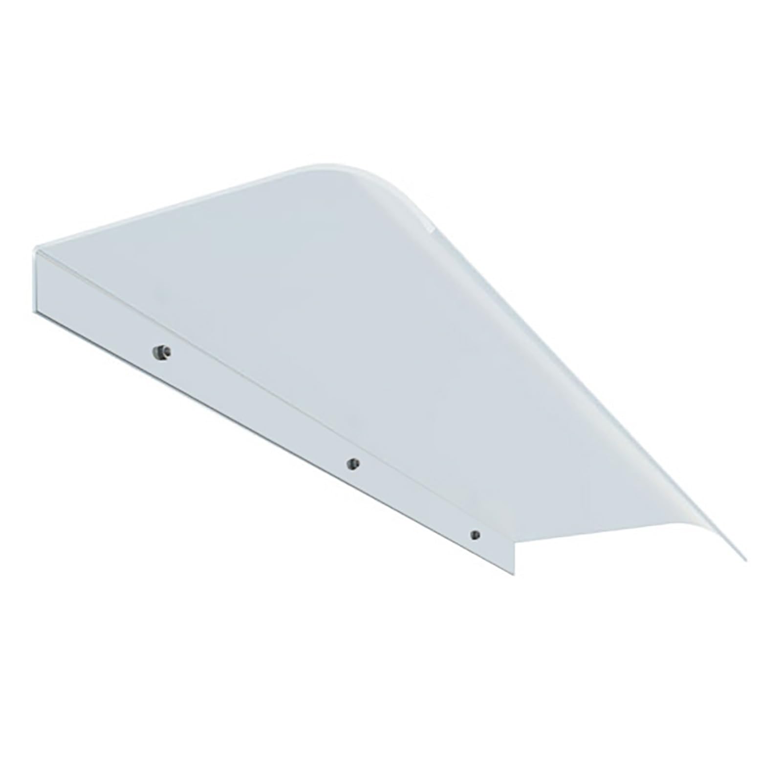 GJZQDKX Outdoor Door Canopy UPF 50+Weather-Resistant Polycarbonate AwningRain Protection & Sunshade for Entryways & Windows Outdoor Shelter