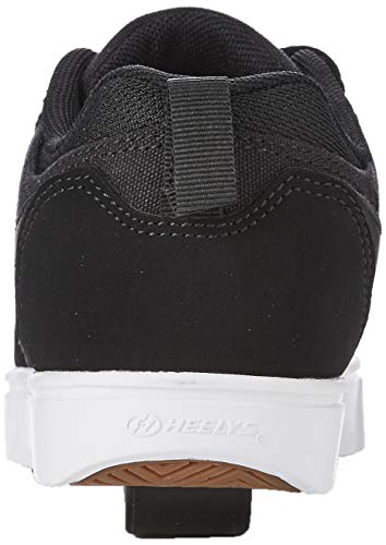 Heelys Boy's Racer Wheeled Heel Shoe, Black/Black, 8 M Us Big Kid #TOP2