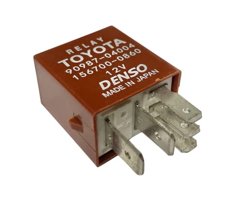 501 Parts 2 Pack Genuine Oem Multi-Purpose Relay Compatible With Toyota/Denso 90987-04004, 156700-0860, 90084-98032 #TOP1