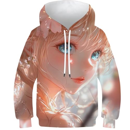 Sweat-shirt fleurs de cerisier 3D : le cadeau idéal et chaud pour fille et garçon