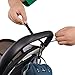 Pipi bear Stroller Hook, Adjustable Multi Purpose Hooks, Stroller Straps Sets for Mom and Dad When Taking Baby Out, Shopping Walking and Travelling (Pack of 2, Black)