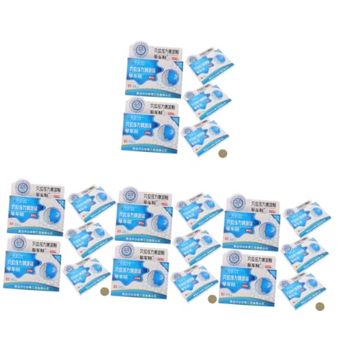 Ipetboom 4 Juegos Yeso Mareo Para El Mareo Portátil Para El Mareo Para Suministros De Viaje Para Exteriores Mareo Por Movimiento Pegatinas Tela No Tejida 5 Cajas * 4