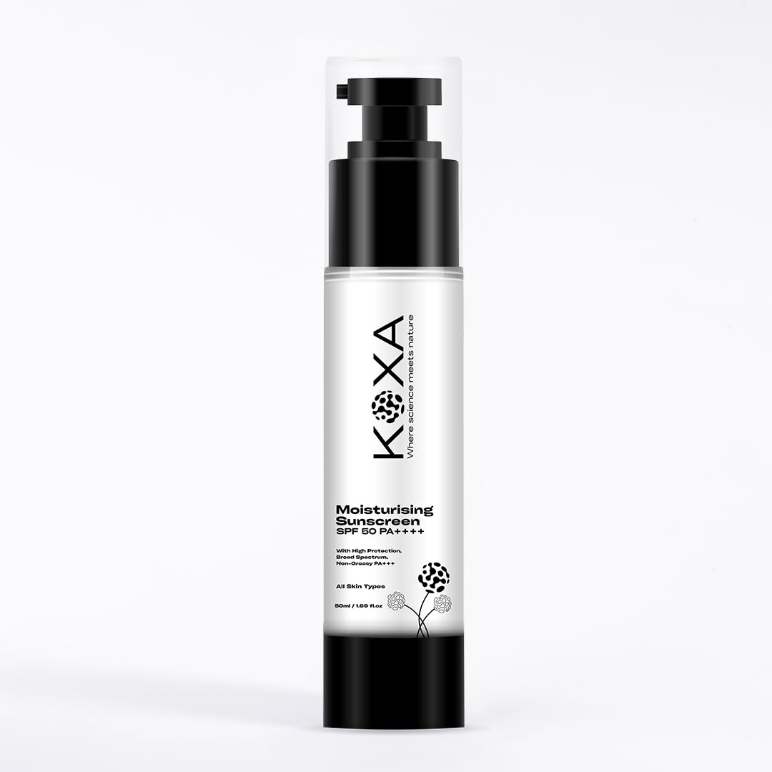 KOXA COSMETIC Moisturising Sunscreen SPF 50 PA++++ | Niacinamide, Hyaluronic Acid, Aloe Vera – Broad Spectrum, Hydrating S... - Review, Price and Buying Guide