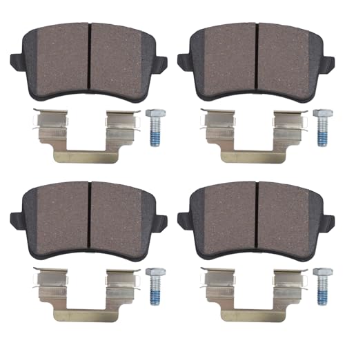 HouYeen Rear Brake Pads Set for Au-di A4 B8 A5 8T 8F Q5 8R 2007-2017