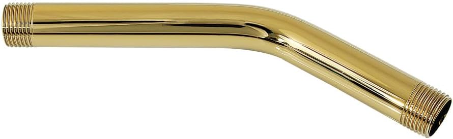 Kingston Brass K151A2 8-Inch Shower Arm in Polished Brass