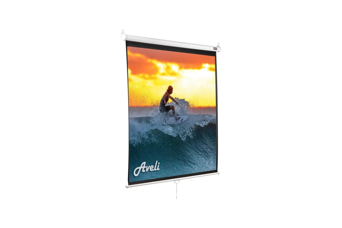 AVELI Ekran projektora 152 x 152 cm Ściana i sufit, 1:1, 84 cala