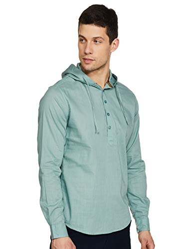Image of The Indian Garage Co Men Cotton Slim Fit Shirt