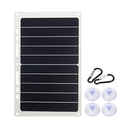 BALALA BIAN Generator Accessories 6V 1.7A 10W Portable USB Solar Panel Solar Power Bank W/Ring Binder Eyelet Electrical Equipment