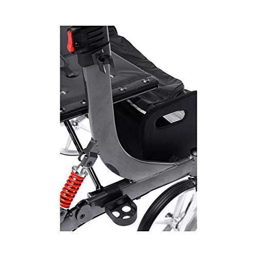 Leichtgewicht-Rollator Spring von Bescomedical Gehhilfe für Alltag und Reisen